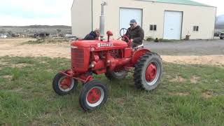 McCormick Deering Farmall A Wheel Tractor [upl. by Dnalrah]