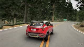 DRIVING KIA SELTOS 2024 IN GTA V WITH MAXED OUT GRAPHICS MOD AND REAL LIFE VEGETATION SHOWCASE [upl. by Nenad]