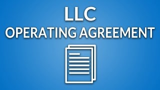 LLC Operating Agreement template  instructions [upl. by Kaz141]