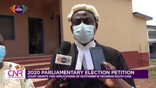 Court grants two applications in Techiman South election petition  Citi Newsroom [upl. by Ttocs785]