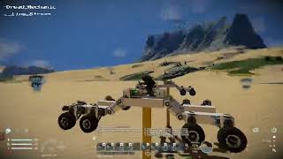 Space Engineers  Research amp Development  Vanilla Subgrid Wheel Control [upl. by Tshombe290]