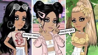 GIVING FANS AESTHETIC MAKEOVERS ON MSP [upl. by Castor]