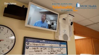 Medical University of South Carolinas TeleICU Tour and Demonstration [upl. by Rufe259]