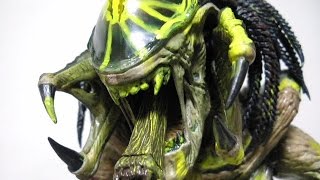 REVIEW Predalien AVP Requiem Battle Damaged Version MMS74 Japan EN ESPAÑOL LATINO [upl. by Hekking972]