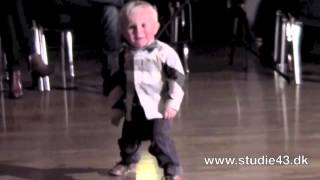 Amazing Video  Two Year Old Dancing to Jailhouse Rock  March 23 2012 [upl. by Nwahsd]