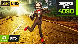 Fortnite BILLY from SAW Gameplay  RTX 4090  7800X3D  4K Ultra Graphics RTX ON [upl. by Crifasi]