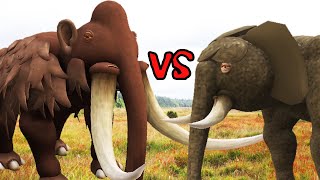 Mammoth vs Elephant  SPORE [upl. by Amluz]