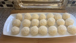 Raffaello recipe  Recetë Raffaello per 5 minuta qe te shkrihen në goje [upl. by Danialah227]