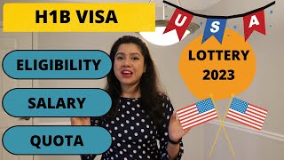 H1B VISA Eligibility Criteria  H1B Salary [upl. by Rolandson221]