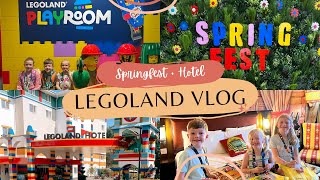 LEGOLAND WINDSOR VLOG  MAY 2023  LEGOLAND HOTEL STAY SPRINGFEST  THE LEGO PLAYROOM [upl. by Mayman553]