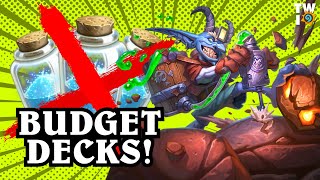 Budget Hearthstone Decks for This Week in 2024 HS Budget Deck Guides [upl. by Cherey]