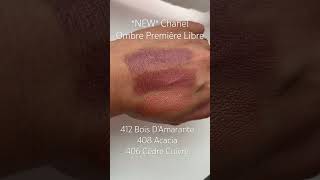 Chanel Ombre Première Libre loose pigment eyeshadow luxurymakeup makeupswatches chanelbeauty [upl. by Chiquia736]