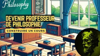 2 Devenir prof de philosophie  construire un cours [upl. by Ahsennod]