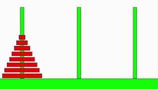 Towers of Hanoi PC Windows 1989 [upl. by Einrae]