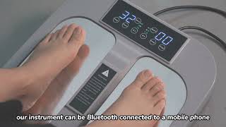 Suyzeko Physiotherapy Equipment Portable Leg Foot Heating Pain Management Terahertz Foot Massager [upl. by Oirasor]