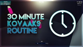 30 Minute Kovaaks Routine  IntermediateAdvanced [upl. by Lita]