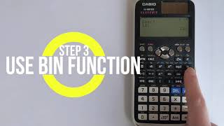 How to Convert Decimal to Binary on a Casio CLASSWIZ FX991EX Calculator [upl. by Cullen]