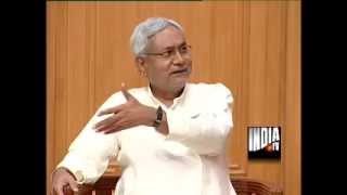 Bihar CM Nitish Kumar in Aap Ki Adalat Part 1  India TV [upl. by Nahte]