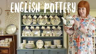 My obsession with ENGLISH POTTERY EMMA BRIDGEWATER amp BURLEIGH in Stoke on Trent [upl. by Notsruht]