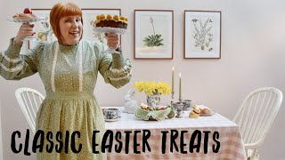 CLASSIC BRITISH amp GERMAN EASTER TREATS SIMNEL CAKE amp PLAITED LOAF [upl. by Ilan]