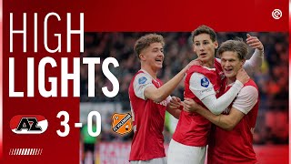 💥 Three goals three points  Highlights AZ  FC Volendam [upl. by Hawkins179]