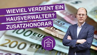 Wieviel verdient ein Hausverwalter  Zusatzhonorar  Hausverwaltung amp Immobilien Jaklitsch [upl. by Aridaj]