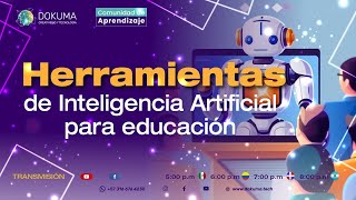 Herramientas de inteligencia artificial IA para educación 🤯🔝💯 dokumatech [upl. by Enilram]