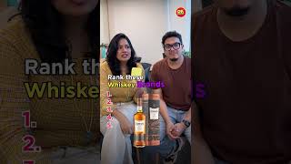 Rank these whiskey brands 🥃  OK Tested [upl. by Aiset]