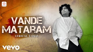 Vande Mataram  AR Rahman Maa Tujhe Salaam Independence Day Song [upl. by Odlonra]