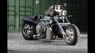 Big V8 Engine Bikes and Motorcycles Starting Up and Sound [upl. by Capp]