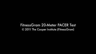 FitnessGram 20Meter PACER Test OFFICIAL AUDIO Part 1 [upl. by Engelhart]