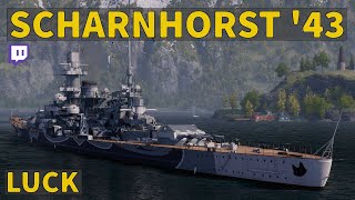 Scharnhorst 43  New Scharnhorst  World of Warships [upl. by Ninon824]