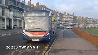 Very nice Stagecoach SE ADL Enviro200 MMC 26238  YW19 VNH [upl. by Assenahs]