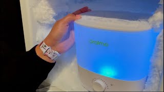 HUMIDIFIER FREEZER FROST EDGES SIDES AND CHUNKS  freezerfrost hff iceasmr [upl. by Llenej290]