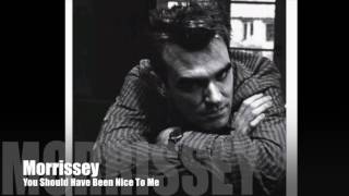 Morrissey  You Should Have Been Nice To Me Album Version [upl. by Alexine478]