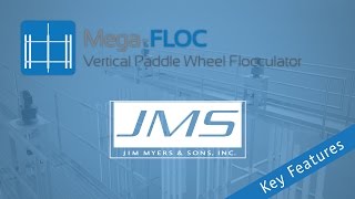 MegaFLOC Vertical Paddle Wheel Flocculator Key Features [upl. by Etteloc]