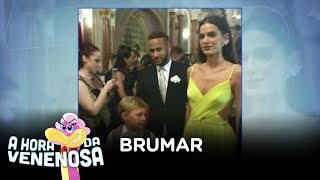 Neymar e Bruna Marquezine são padrinhos em casamento de exjogador [upl. by Guendolen]