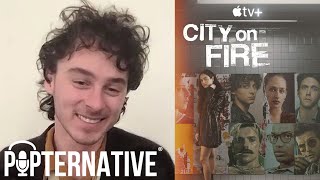 Wyatt Oleff talks about City On Fire on AppleTV Stay Awake The IT Franchise and much more [upl. by Dillon991]