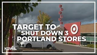 Target to close 3 Portland stores citing theft and organized retail crime [upl. by Nalliuq212]