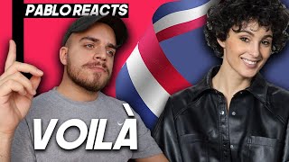 BARBARA PRAVI  VOILÀ REACTION FRANCE EUROVISION 2021 [upl. by Norrag799]