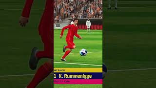 Rummenigge overhead kicked goal 👀🔥 efootball shorts [upl. by Alenairam]