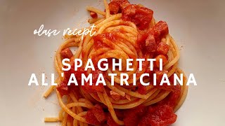 Spaghetti allAmatriciana [upl. by Anilra143]