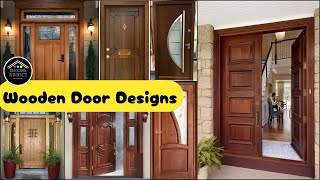 Wooden Door Design Ideas Modern Front Door Designs [upl. by Pooi]