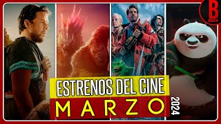 ESTRENOS del CINE MARZO 2024  Películas que se Estrenan en Marzo 2024 [upl. by Coralyn]