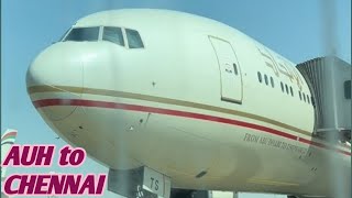 Flying From Abu Dhabi To Chennai With Etihad Airways  The Jaje Family [upl. by Mitzi]