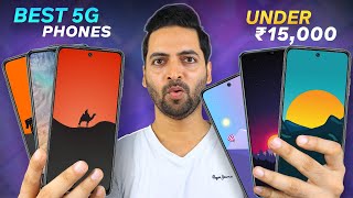 Best Value For Money 5G Phones Under ₹15000 September 2023 [upl. by Lleumas]