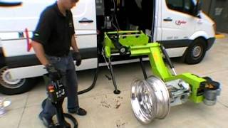 Mobile Tire Changer WS561C [upl. by Cheung]