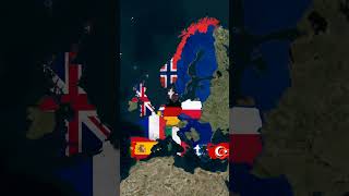 These are the NATO members  countyballs nato europe euro2024 organization [upl. by Ahsatam772]