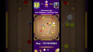 🔥 Power Of Aim Carrom King 👑 carrom carrompool shorts [upl. by Wiggins]