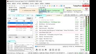 RadioBOSS 7001 한글 번역 후 잠시 테스트 [upl. by Earb]